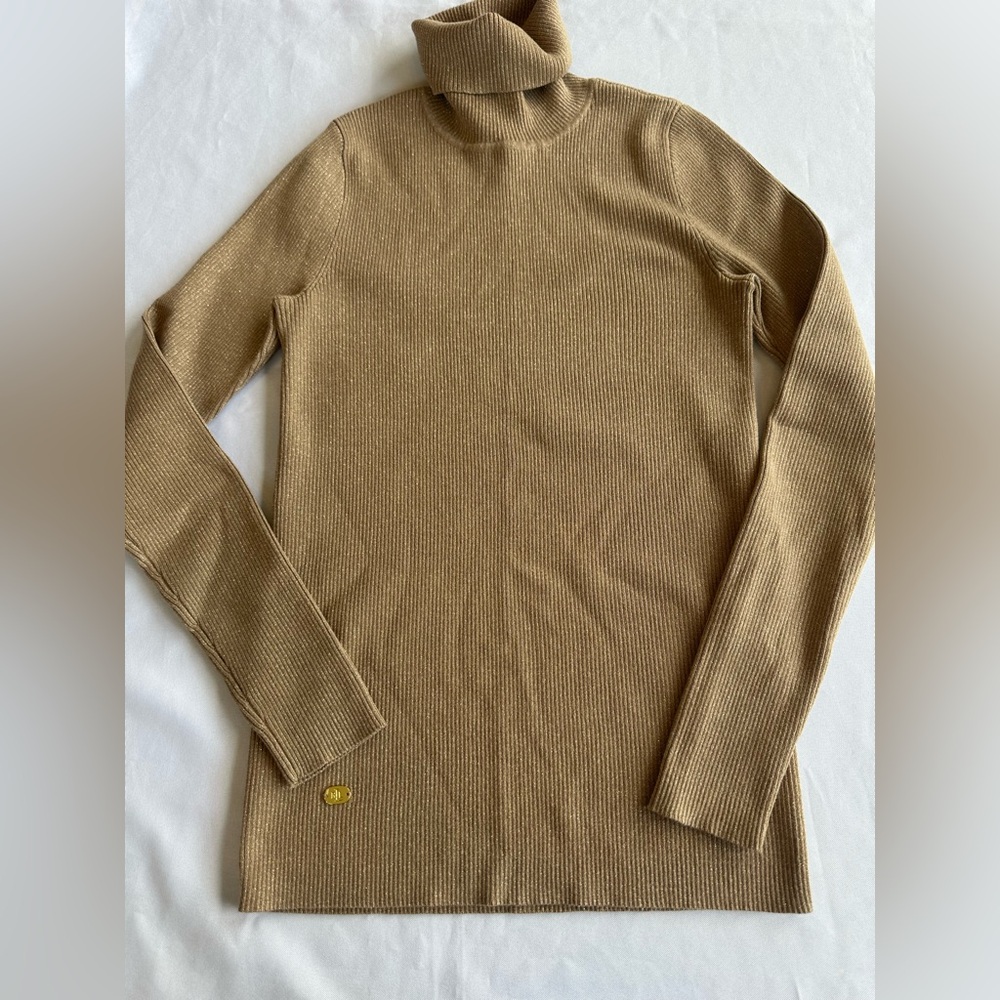 Ralph Lauren Tan Turtleneck Sweater